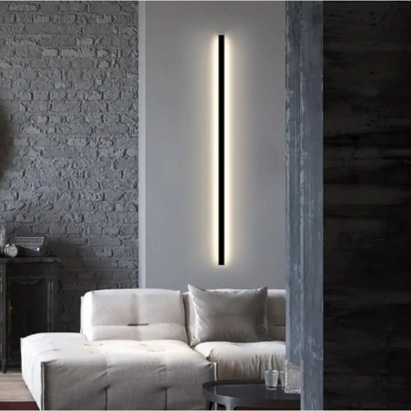  Applique murale linéaire d'extérieur à DEL imperméable Zing | Lumière, patio et terrasse résistants aux intempéries