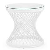 Glass End Table