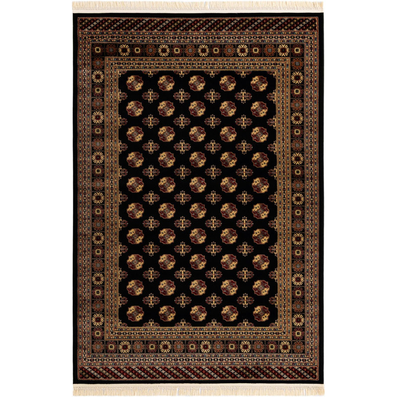  Balikh Tekke Rug, Rectangle 6'1" x 9'