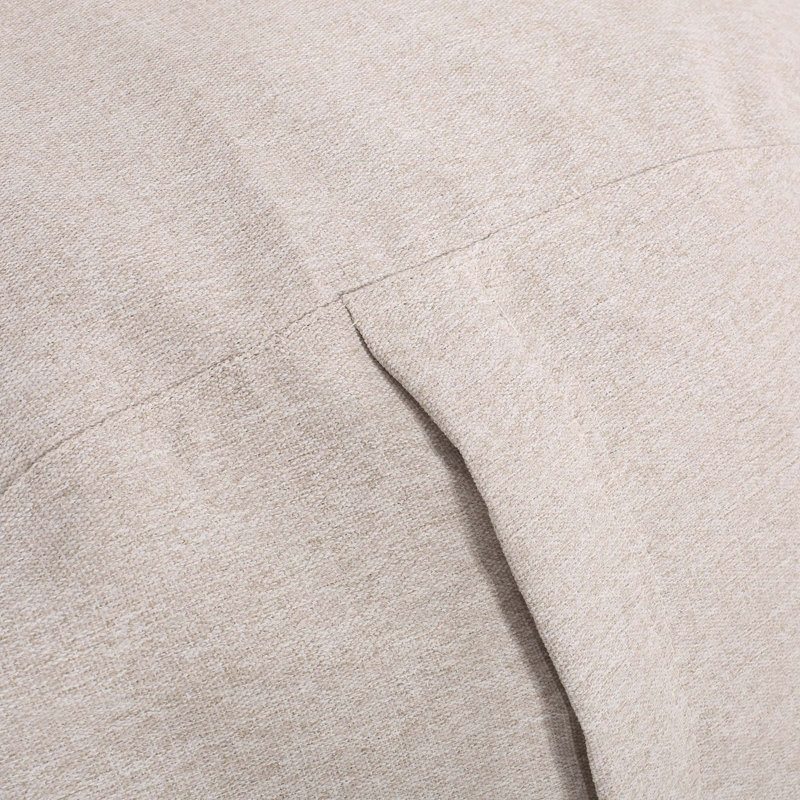  Fauteuil à billes cylindrique rayé, couleur naturelle avec rayures brun clair