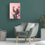 «Treechild Pink Tulips», art sur toile-2132349496
