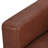 Winsor Top Grain Genuine Leather Armchair-518200542