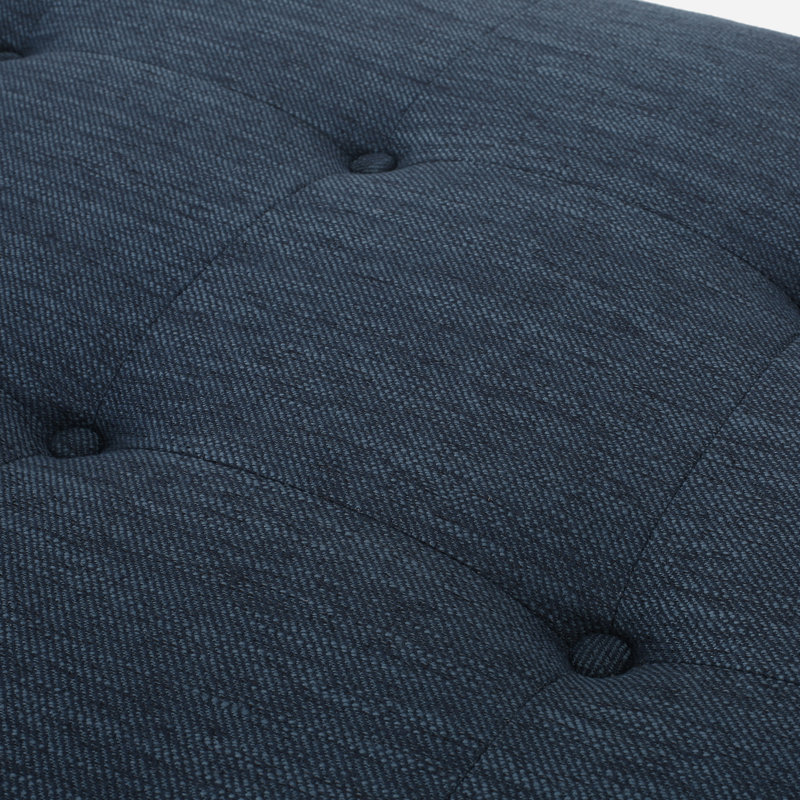 Tuft Bench, Navy Blue