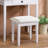 Moniys Wood Moniya Makeup Vanity Table And Stool Set-1516318731