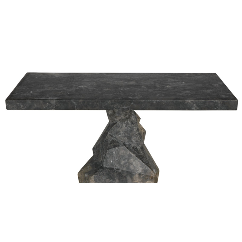 Tilden Console, Marble, Black