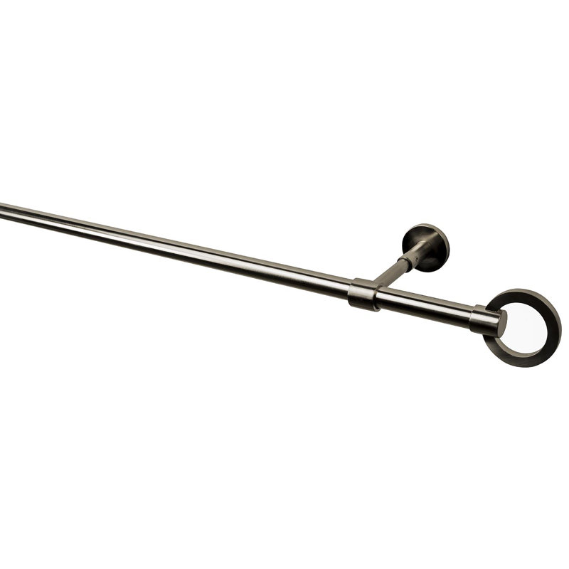 Episkopi Single Curtain Rod, 1.10" H x 63.00" W x 2.00" D