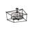 12 - Light Dimmable Square / Rectangle Chandelier