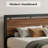Bed Frames with Headboard and Strong Metal Support Frame, Easy Assembly, Noise-Free-60003615-58771598