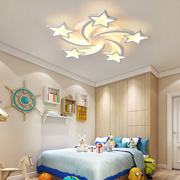 Kids Room Ceiling Light Star
