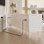 Meuble télé moderne en bois manufacturé beige-643317694