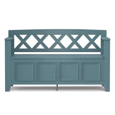 Traditional Entryway Storage Bench