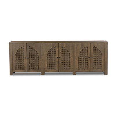 Silfa 78" Wide Mango Solid Wood Sideboard by Birch Lane