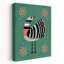 «Whimsical Teal Bird», impression d'art mural-951483036