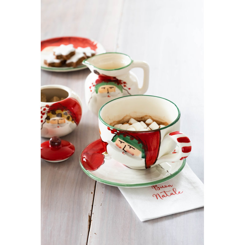 Old St. Nick Creamer Bowl