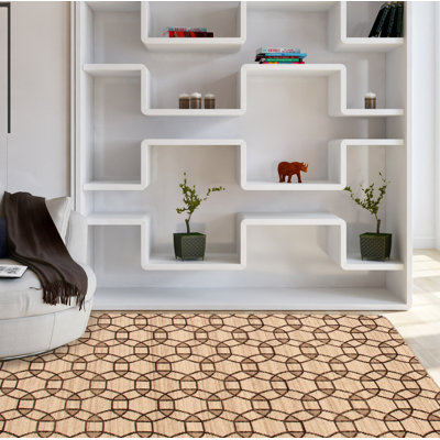 Hovnatan Wool Geometric Indoor Rug