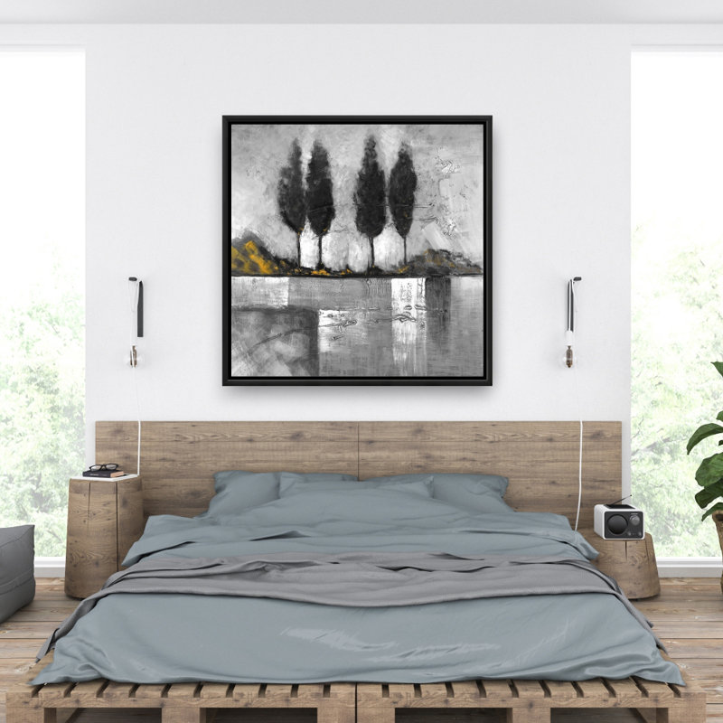 " Grayscale Industrial Landscape "
