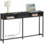 Console avec prises, station de charge et tablettes-412215526-412215520