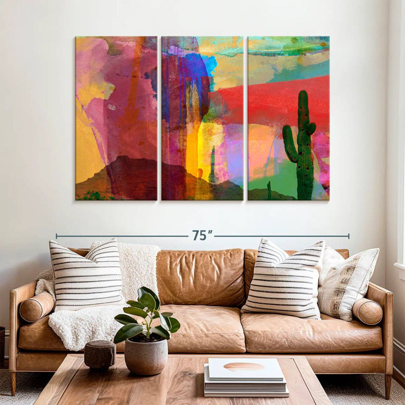 Harnek Mesa Abstract, 42" H x 65" W