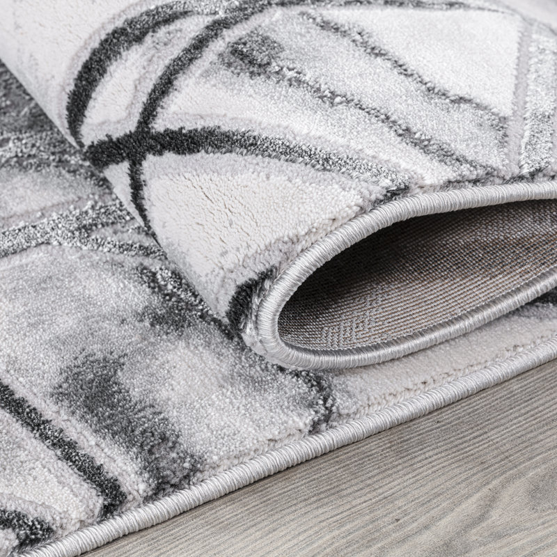 Abstract Area Rug, Rectangle 200 x 290 cm