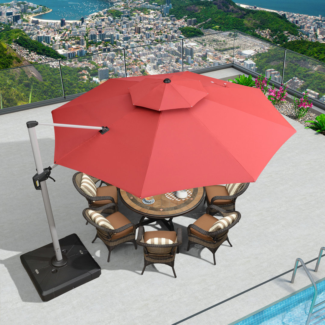 Legend 4m Cantilever Parasol With Base