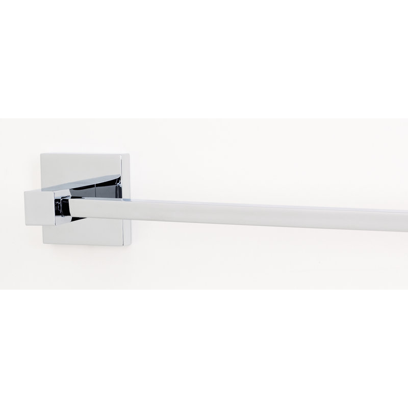 Swarovski Crystal Towel Bar, 2.75" H x 25.88" L x 2.25" D, Satin Nickel Crystal