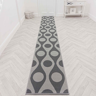 Runner Geometric Shapes Area Rug