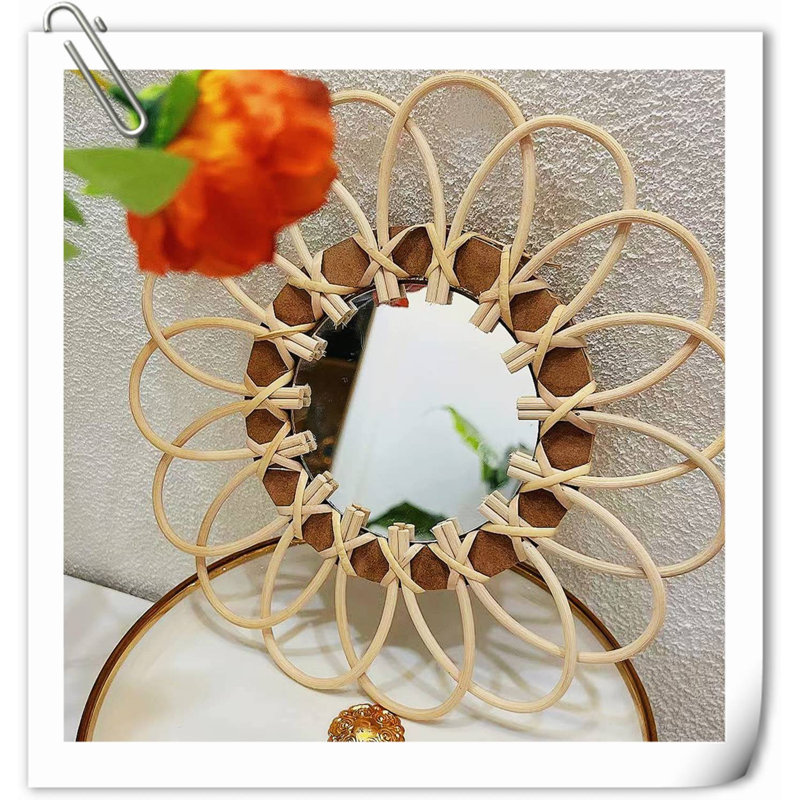 Schrimsher Rattan Mirror