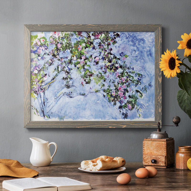 The Rose Bush, 1925, reproduction d'art sur toile, Gris, H 26 po x l 38 po x P 1,5 po