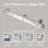 Spruce 6-Panel Single Rail Panel Track Extendable 48"-84" W x 91.4"H, Panel width 15.75"