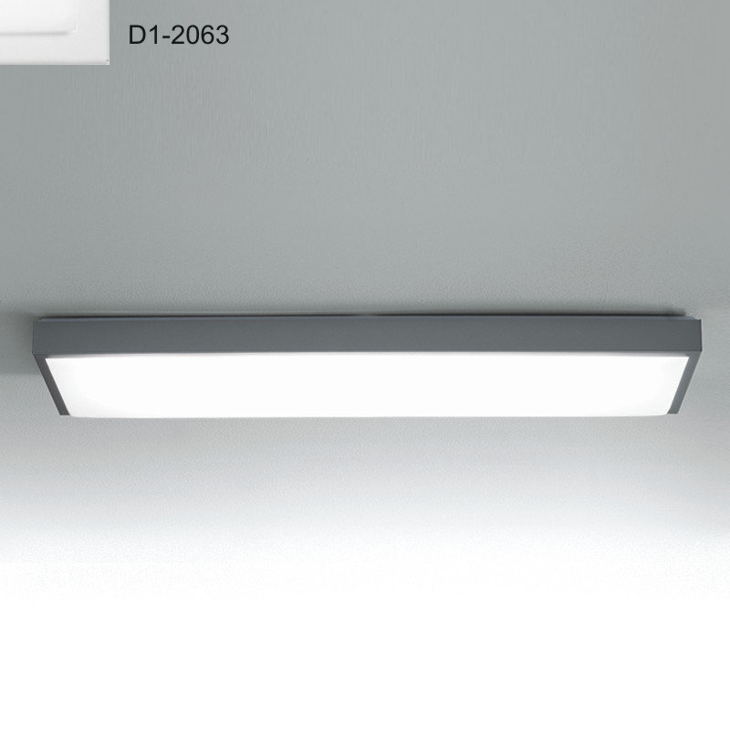 Flat R 1 - Light 35.5'' Simple Square / Rectangle Flush Mount