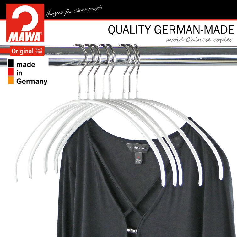Mawa Euro Ultra Thin Skirt Non-Slip Hanger (Set of 2)