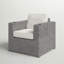 Fauteuil club Aviara - gris