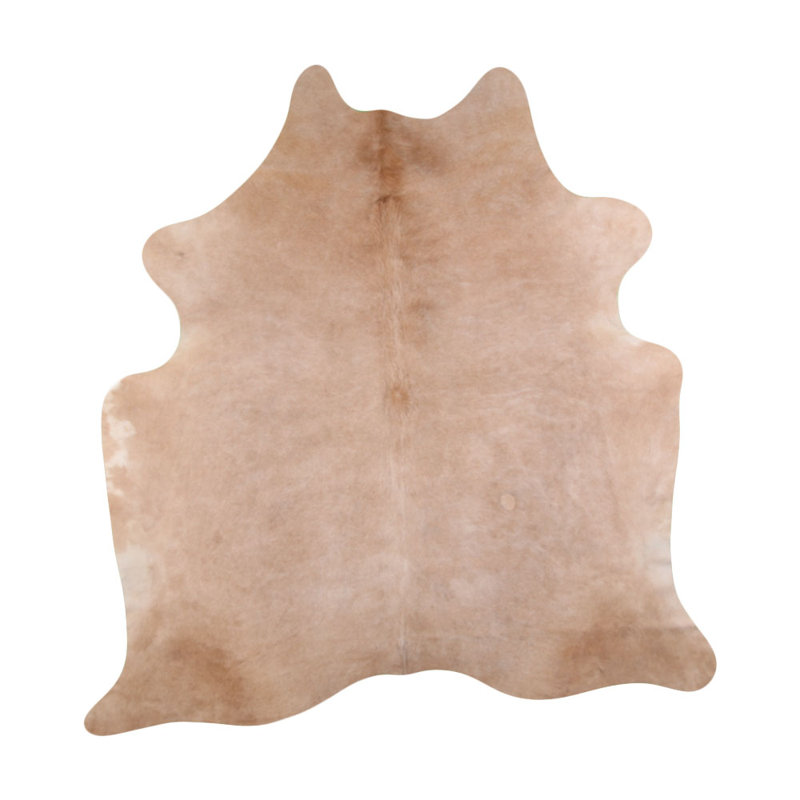 Myrtletown Animal Print Cowhide Flatweave 1.96cm X 1.89cm Area Rug