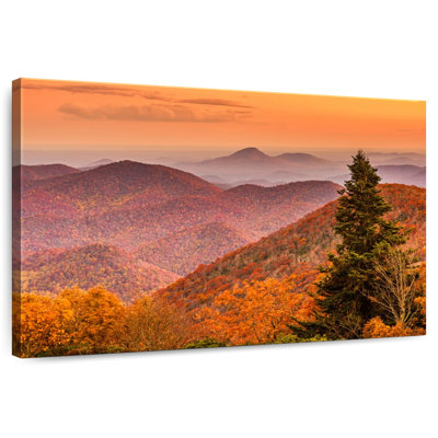 Alvord Blue Ridge Mountains Autumn