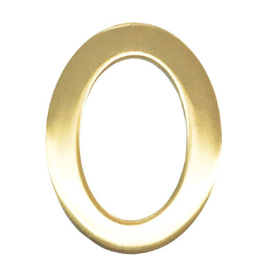 3'' H Brass House Number