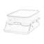 Rebrilliant Plastic Storage Tub & Tote