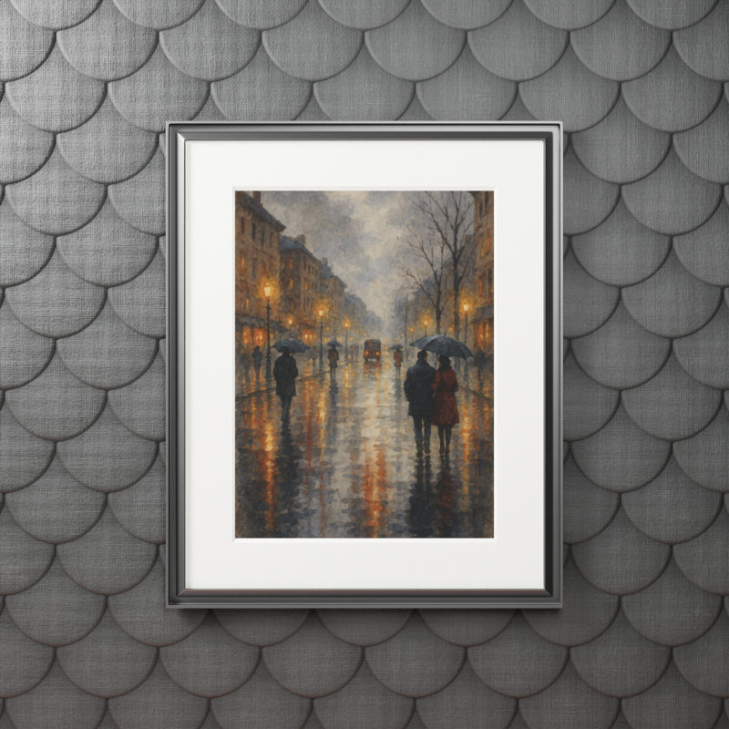 Clinger Single Picture Frame Print, 50.8 cm H x 40.64 cm W