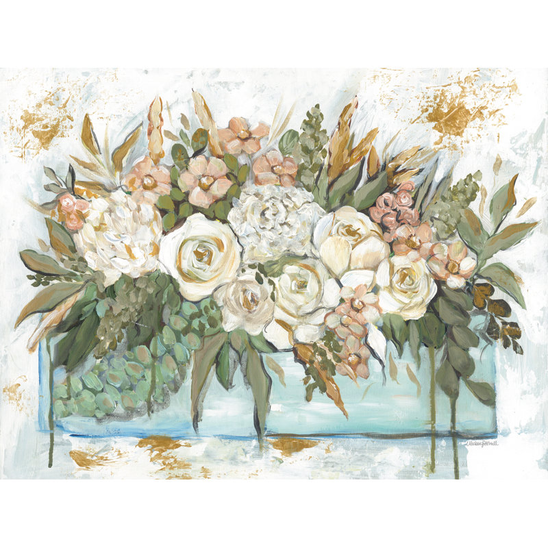Boîte de fleurs par Mackenzie Kissell, H 8 po x l 12 po