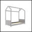 Twin Size Velvet House Bed