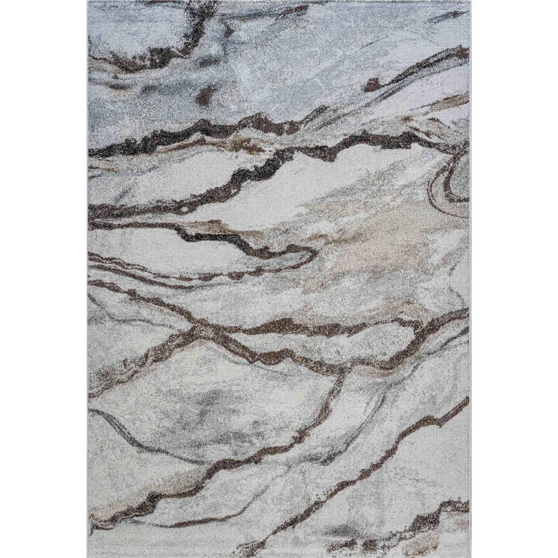 Cate Abstract Area Rug, Rectangle 160 x 230cm