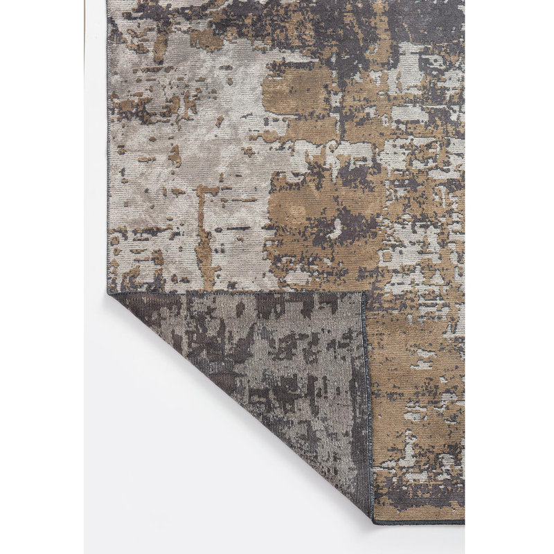 Rapture Abstract Area Rug, Rectangle 6'7" x 8'3"