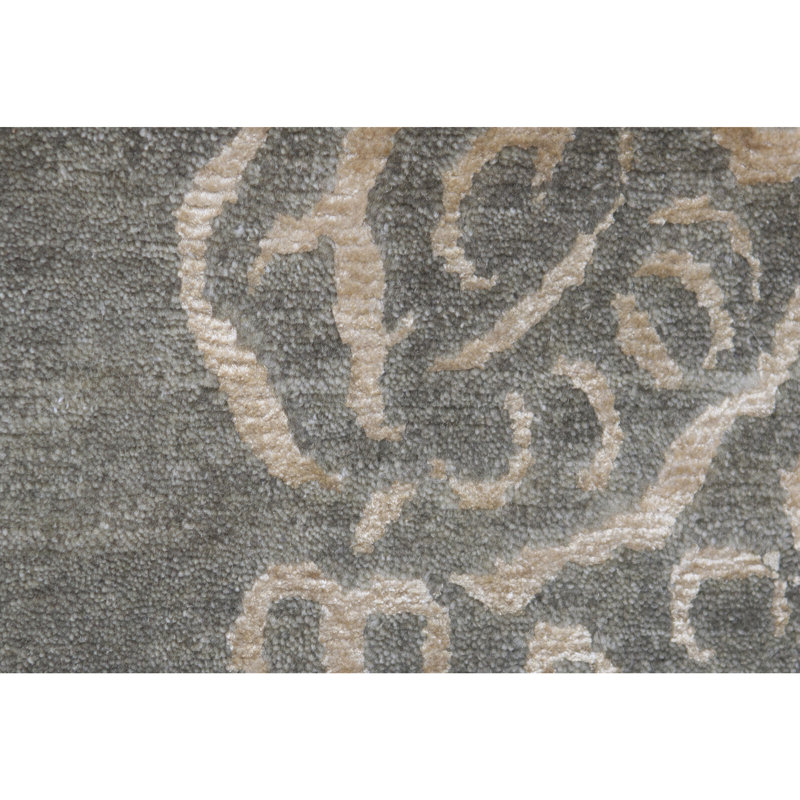 Wool Floral Area Rug