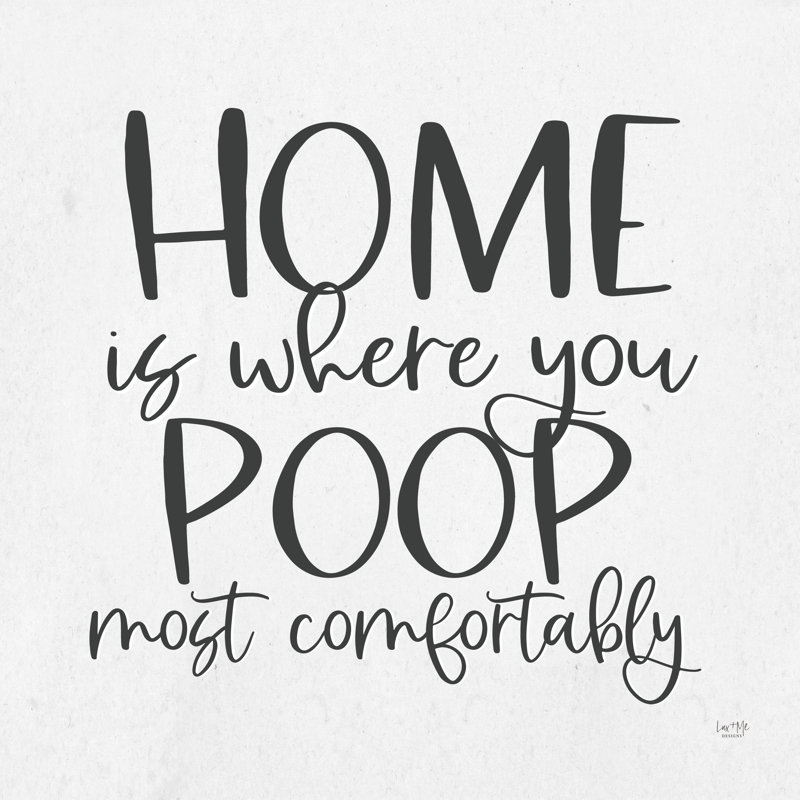 Home Is… par Lux + Me Designs, H 36 po x l 36 po