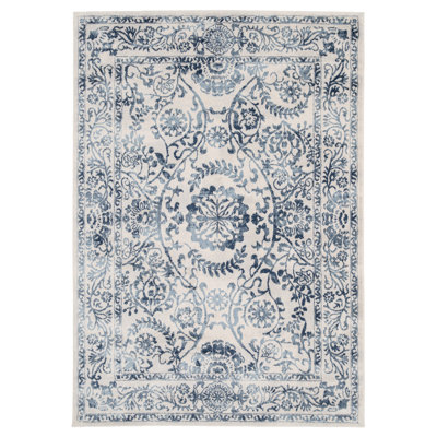 Geometric Machine Tufted Area Rug