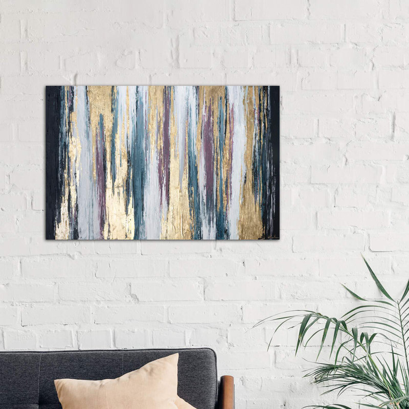 « walk of fierté » par nikki chauhan-print, H 32 po x l 48 po x P 1,5 po, Toile tendue