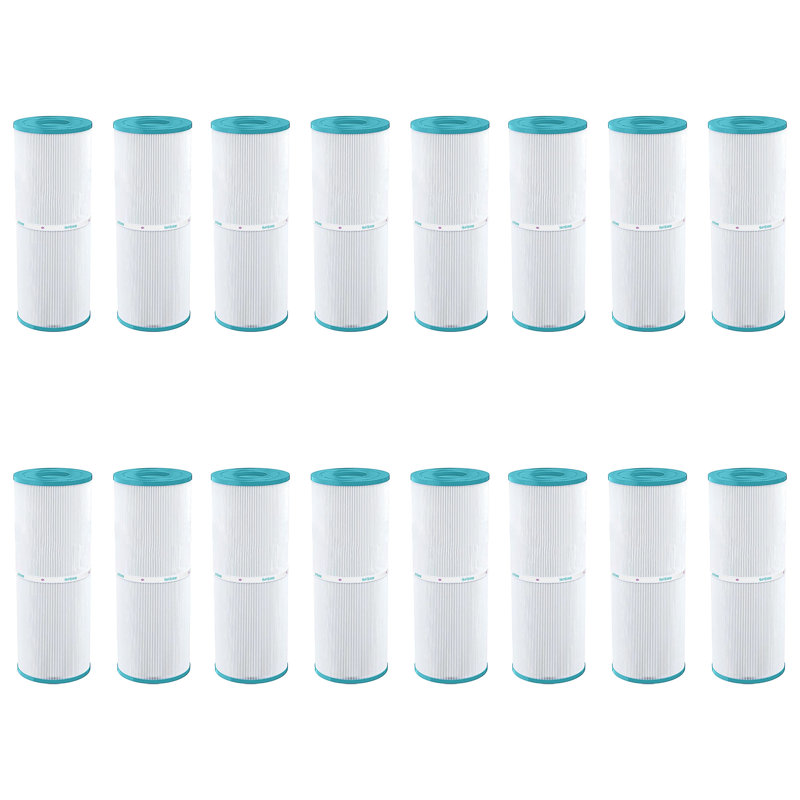 Hurricane Spa Filter Cartridge for Pleatco PRB25 and Unicel C-4326, 16 Pack