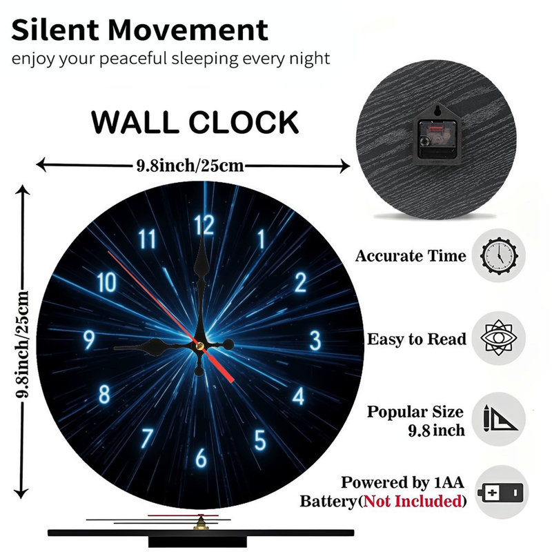 Horloge à DEL