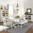 Bale Linen Upholstered Bench-476677520