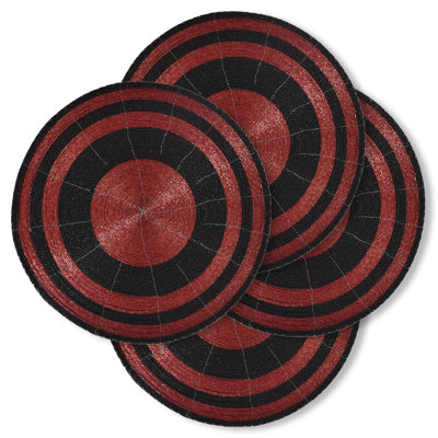 Ensemble de 4 napperons en perles de rocaille Penman
