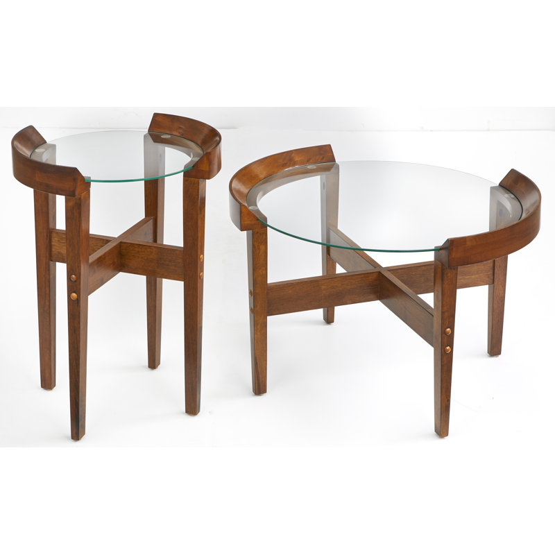 Ensemble de tables basses 2 pièces Mattah